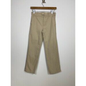 Old Navy Khaki Pants Size 12 Straight Built-In Flex Tan Chino Pants